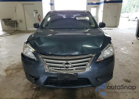 2015 Nissan Sentra S из США, поврежденный, VIN 3N1AB7AP2FY297714